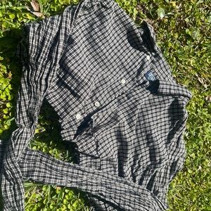 Ralph Lauren cropped flannel